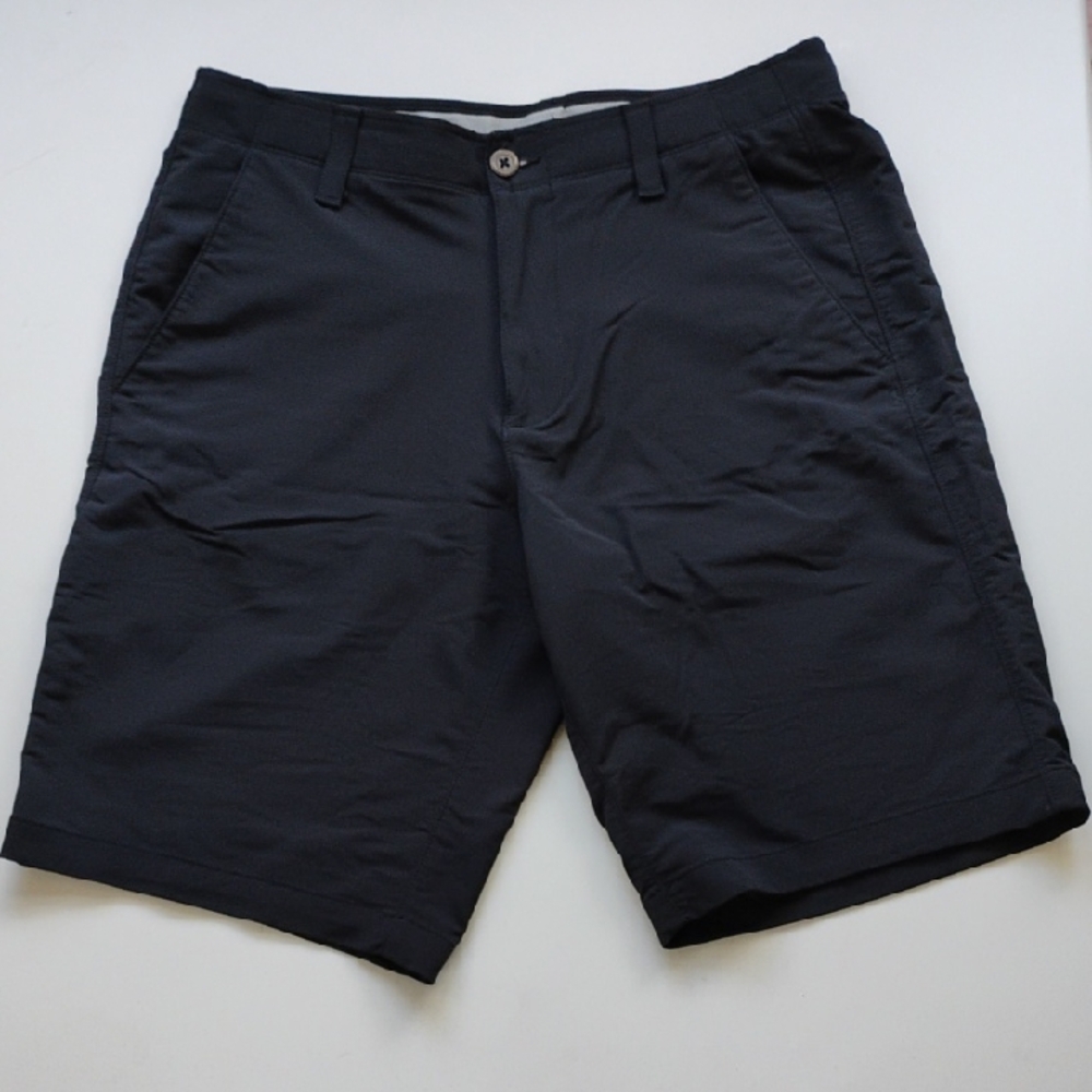 ⛳EUC MEN'S UNDER ARMOUR HEATGEAR GOLF SHORTS FLAT FRONT